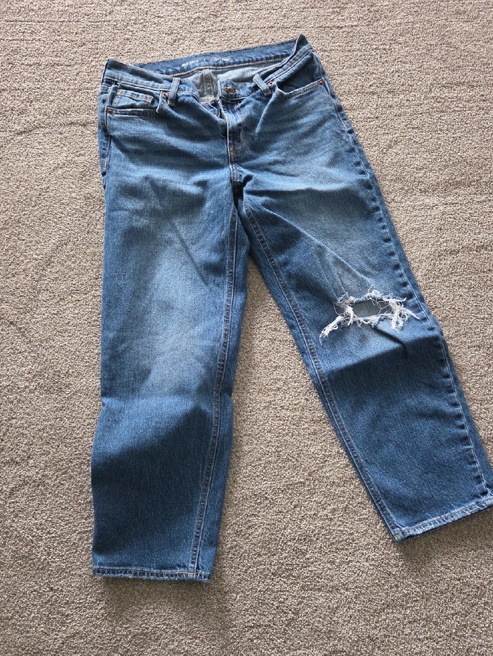 Old Navy mid rise boyfriend jean
